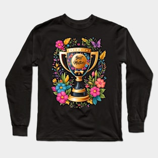 flowers best mother Long Sleeve T-Shirt